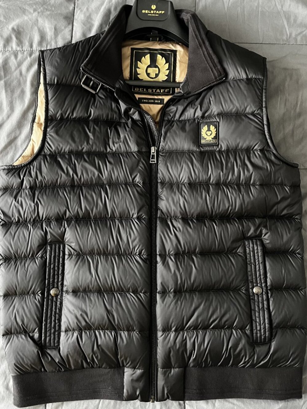 Belstaff - Circuit Vest (black) - Size US 42